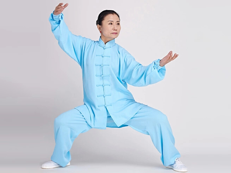 Tai Chi Clothing Long-sleeve Casual Style Linen Suit